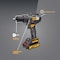 Caterpillar Cat 18V 1 FOR ALL 1/2 in. Cordless Hammer Drill with Brushless Motor and Two Batteries DX12 - alternate 2